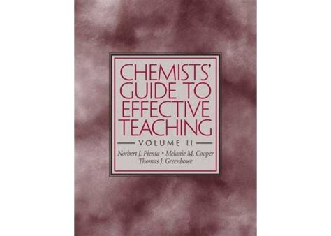 Read Online Chemists Guide To Effective Teaching Volume Ii 