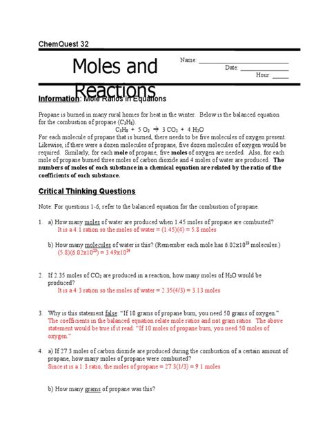 chemquest 48 answer key