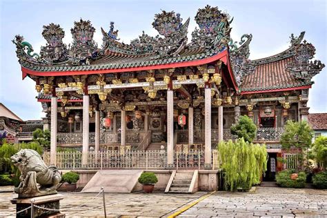 cheng kong sze temple at penang malaysia