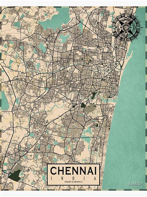 Chennai Old Map