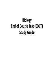 Read Online Cherokee County Biology End Of Course Test Eoct Study Guide 