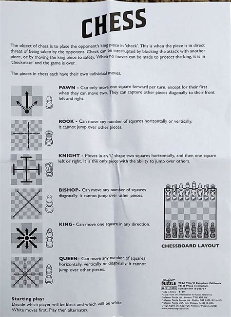 Chess Game Rules