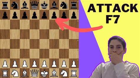 Chess MIddle Game Strategy Attacking f7  YouTube