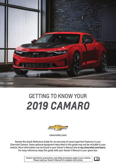 Read Online Chevrolet Camaro Owners Guide 