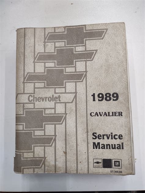 chevy cavalier service manual