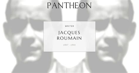chez jacques roumain biography