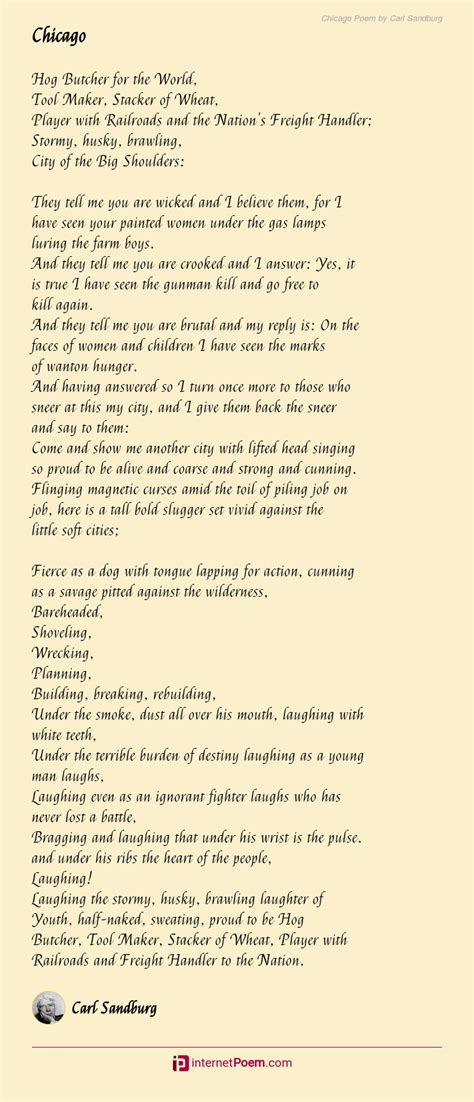 Chicago Poems
