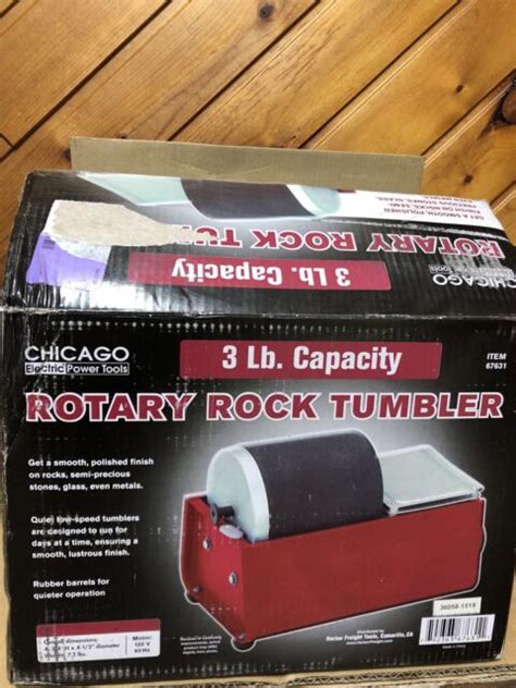 chicago rotary rock tumbler 3 for sale eBay