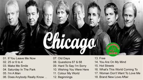 chicago songs in chronological order - Search