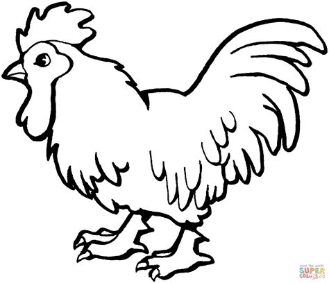 Chicken Coloring Page Free Printable Coloring Pages Chicken Coloring Pages For Adults - Chicken Coloring Pages For Adults