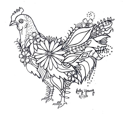 Chicken Coloring Pages For Adults Amp Kids Just Chicken Coloring Pages For Adults - Chicken Coloring Pages For Adults