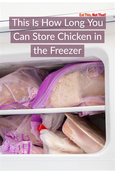 chicken in freezer how long