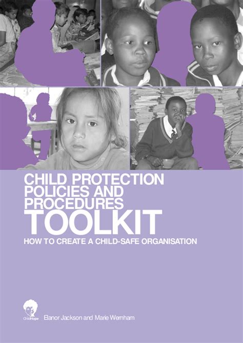 Read Online Child Protection Policies And Procedures Toolkit Unicef 