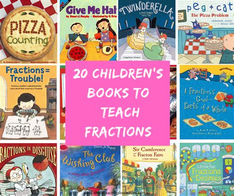 Children S Books About Fractions   Best Children S Books And Activities For Teaching - Children's Books About Fractions