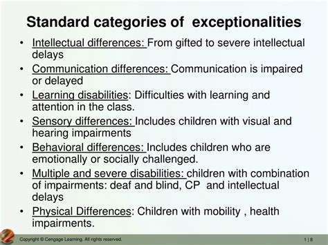 Children With Exceptionalities In