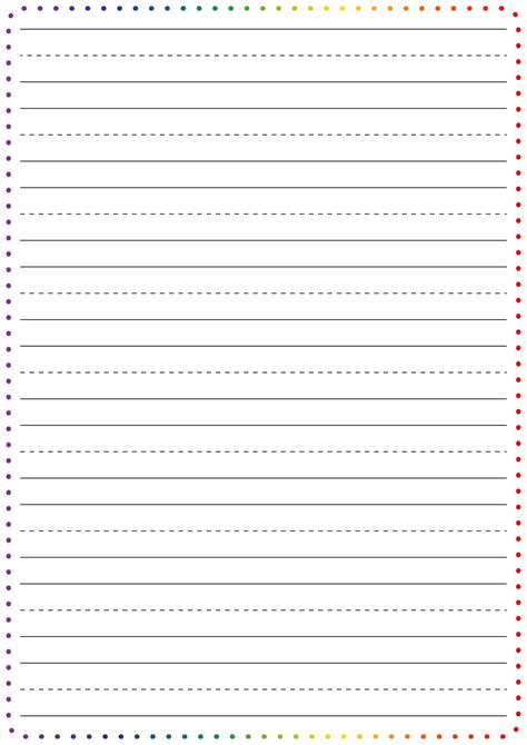 Children's Writing Paper