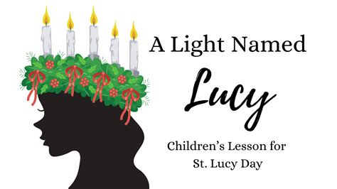 Childrenu0027s Lesson For St Lucy Day Little Way St  Lucy Preschool Worksheet - St. Lucy Preschool Worksheet