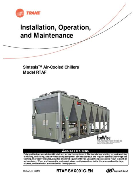 Chiller Servicing Manual