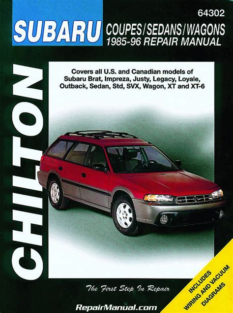 chilton subaru manual