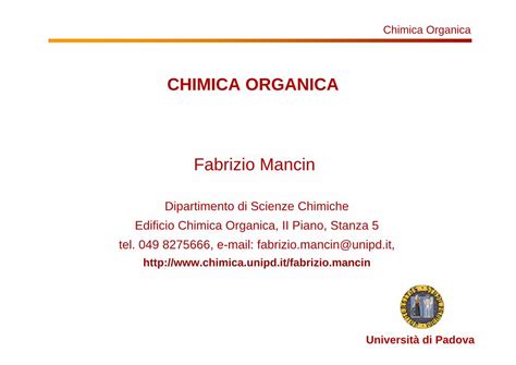 Read Chimica Organica Ii Chimica Unipd 