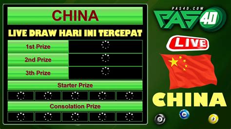 CHINA LIVE DRAW TERCEPAT 🧢 Live Draw China - Keluaran China - Live Result China