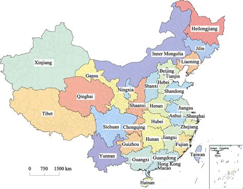 China Map For Powerpoint Administrative Districts Capitals Map Of China Worksheet - Map Of China Worksheet