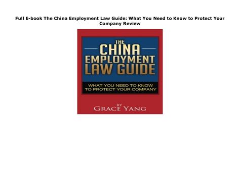 Download China Employment Law Guide Baker Amp Mckenzie 