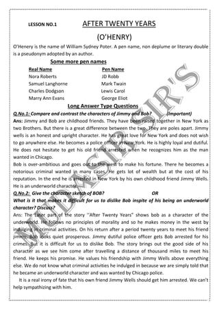 Chinar 2 English 12th Guide Nolcom