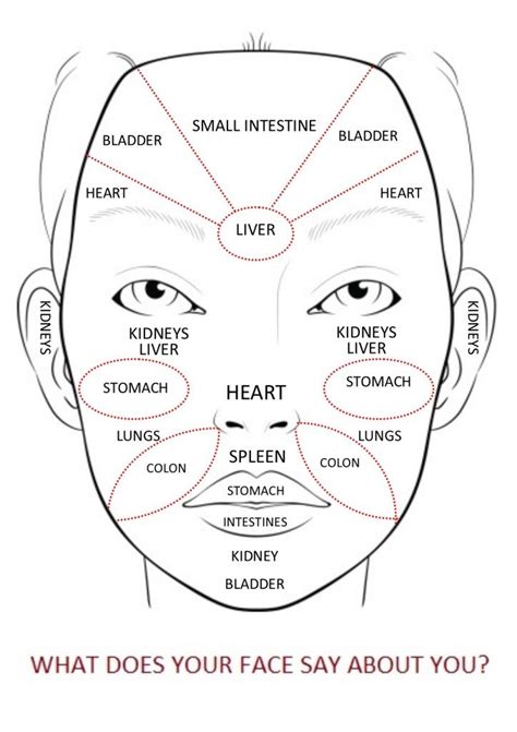 Chinese Facial Chart
