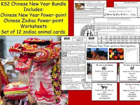 Chinese New Year Bundle Ks2 Teaching Resources Chinese New Year Ks2 - Chinese New Year Ks2