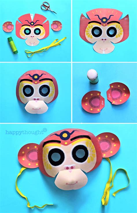  Chinese New Year Monkey Crafts - Chinese New Year Monkey Crafts