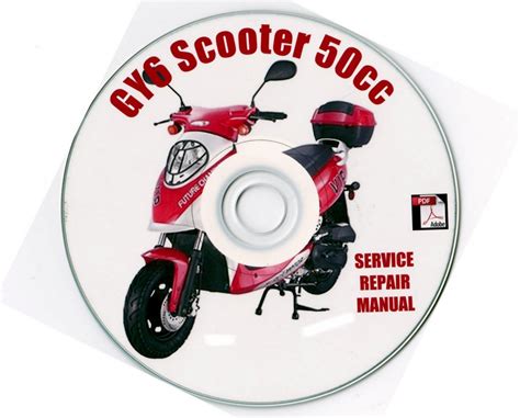Full Download Chinese Gy6 50Cc Scooter Repair Service Manual 2Nd Edition 