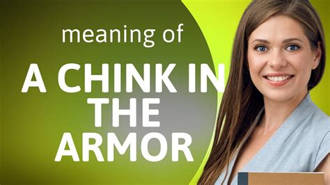 Chink In Armor