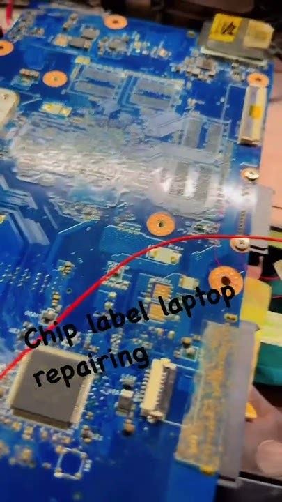 Chip Label Repairing Guide