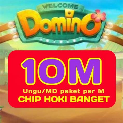 CHIP DOMINO 10M - Top Up Higgs Domino Pakai Pulsa Murah & Aman