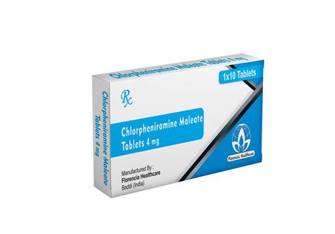 chlorpheniramine maleate 4 mg