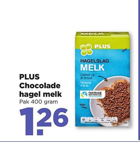 chocolade melk aanbieding
