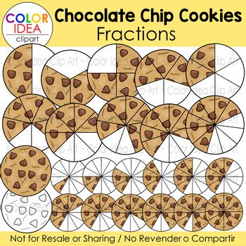 Chocolate Chip Cookies Fraction Party Project Recipe With Fractions - Recipe With Fractions