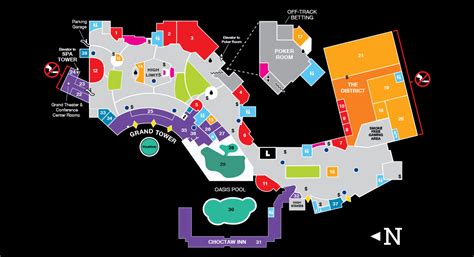 choctaw casino layout