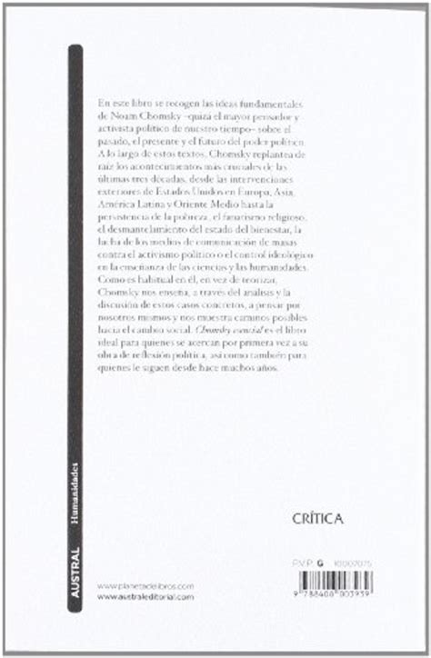 chomsky esencial humanidades