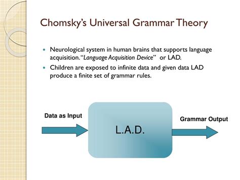 Chomsky Language Acquisition Device