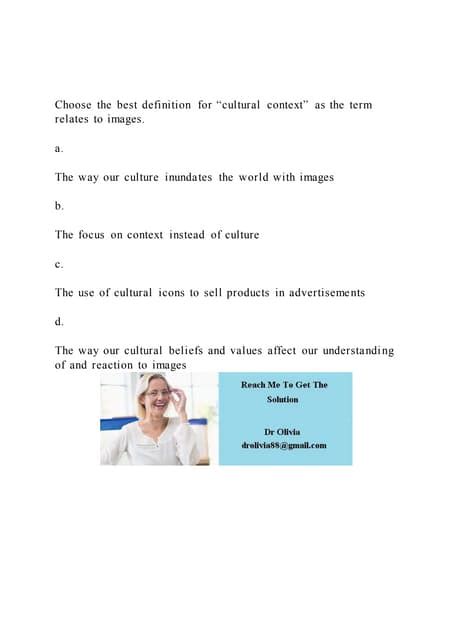 choose the best definition