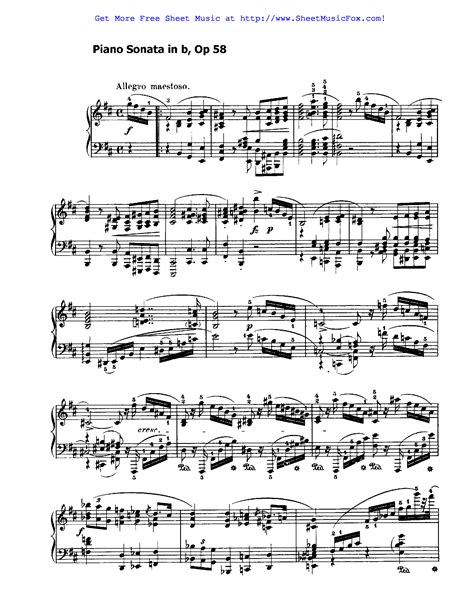 Full Download Chopin Piano Sonata 3 Analysis 