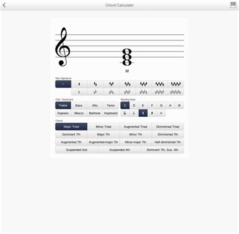 Chord Calculator Musictheory Net Triad Calculator - Triad Calculator