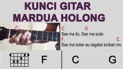 chord gitar mardua holong
