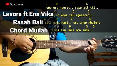 Chord Gitar Rasah Bali