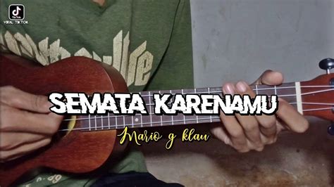 CHORD SEMATA KARENAMU G 🍥 Kunci Gitar Fabio Asher - Bertahan Terluka Chord Dasar