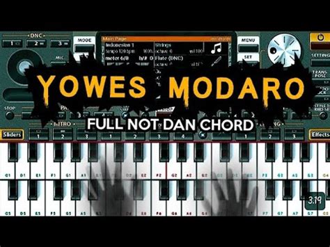 chord yowes modaro