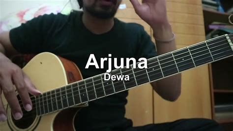 CHORD ARJUNA - Kunci Gitar Roman Picisan - Dewa 19 Chord Dasar - Chord