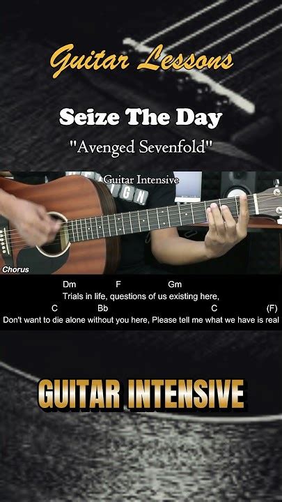 CHORD AVENGED SEVENFOLD SEIZE - Lirik, Terjemahan dan Chord Avenged Sevenfold - Seize the day